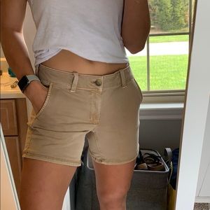 Khaki shorts
